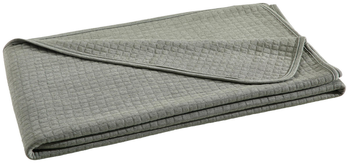 WOHNDECKE 150/200 cm  - Dunkelgrün, Textil (150/200cm) - Esposa