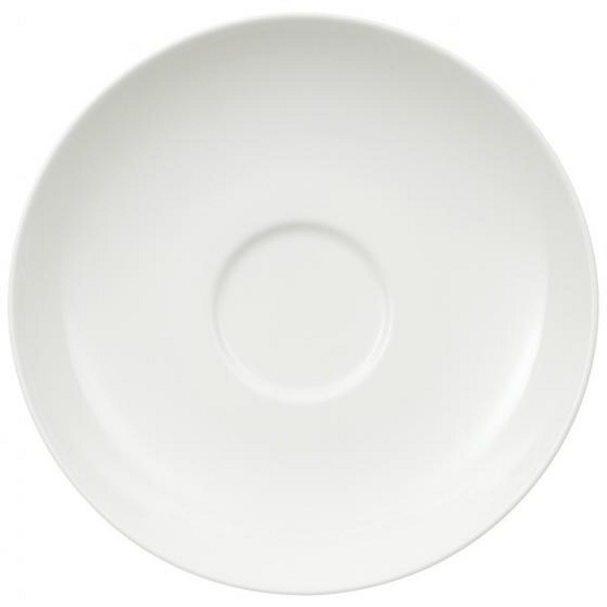 UNTERTASSE Noblesse  18 cm   - Weiß, Basics, Keramik (18cm) - Noblesse - V&B