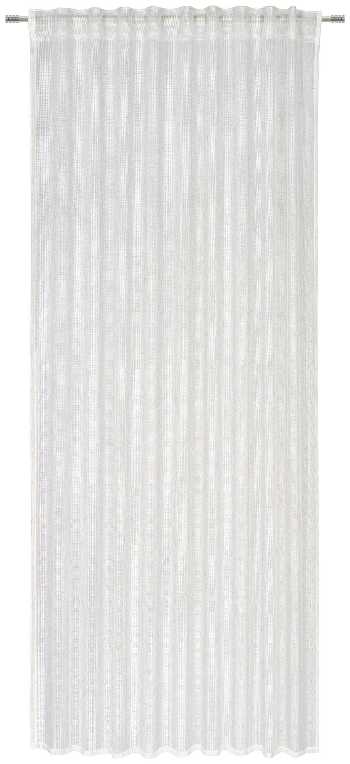 FERTIGVORHANG transparent  - Creme, Trend, Textil (140/245cm) - Esposa
