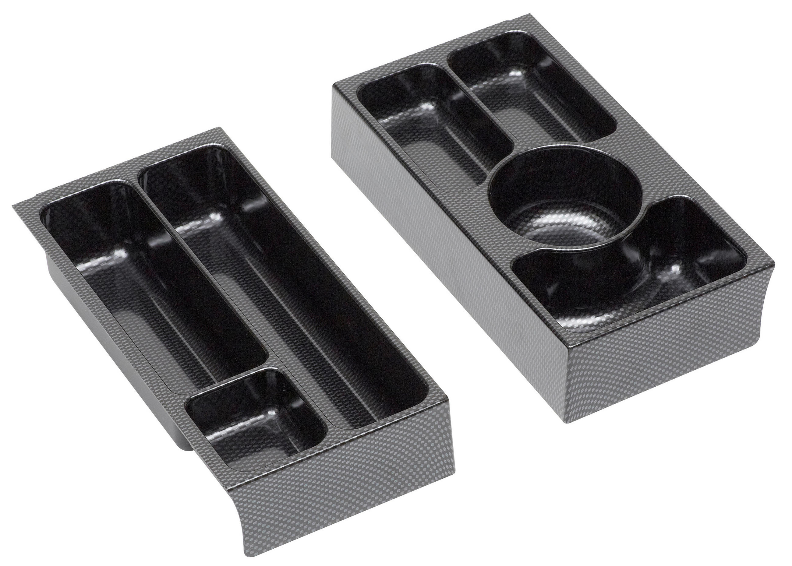 KOSMETIK-ORGANIZER Kunststoff  - Grau, Design, Kunststoff (13/5,3/25,3cm) - Dieter Knoll