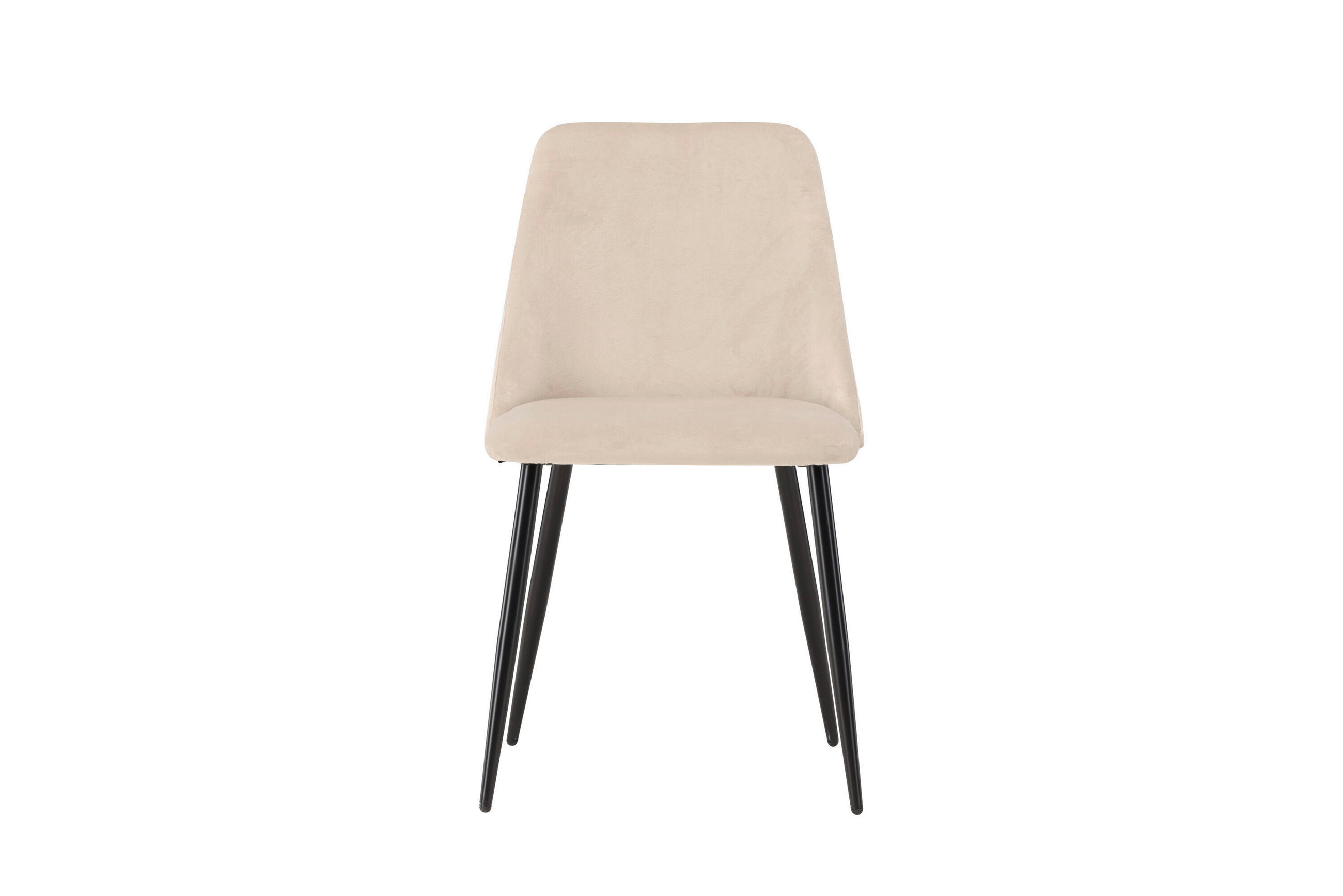 STOL stål  - beige/svart, Design, metall/textil (48/83/56cm) - Livetastic