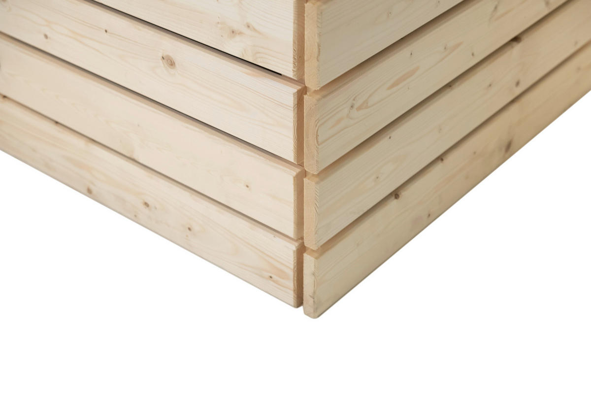 HOCHBEET 70/90/110 cm  - Fichtefarben, Basics, Holz (70/90/110cm)
