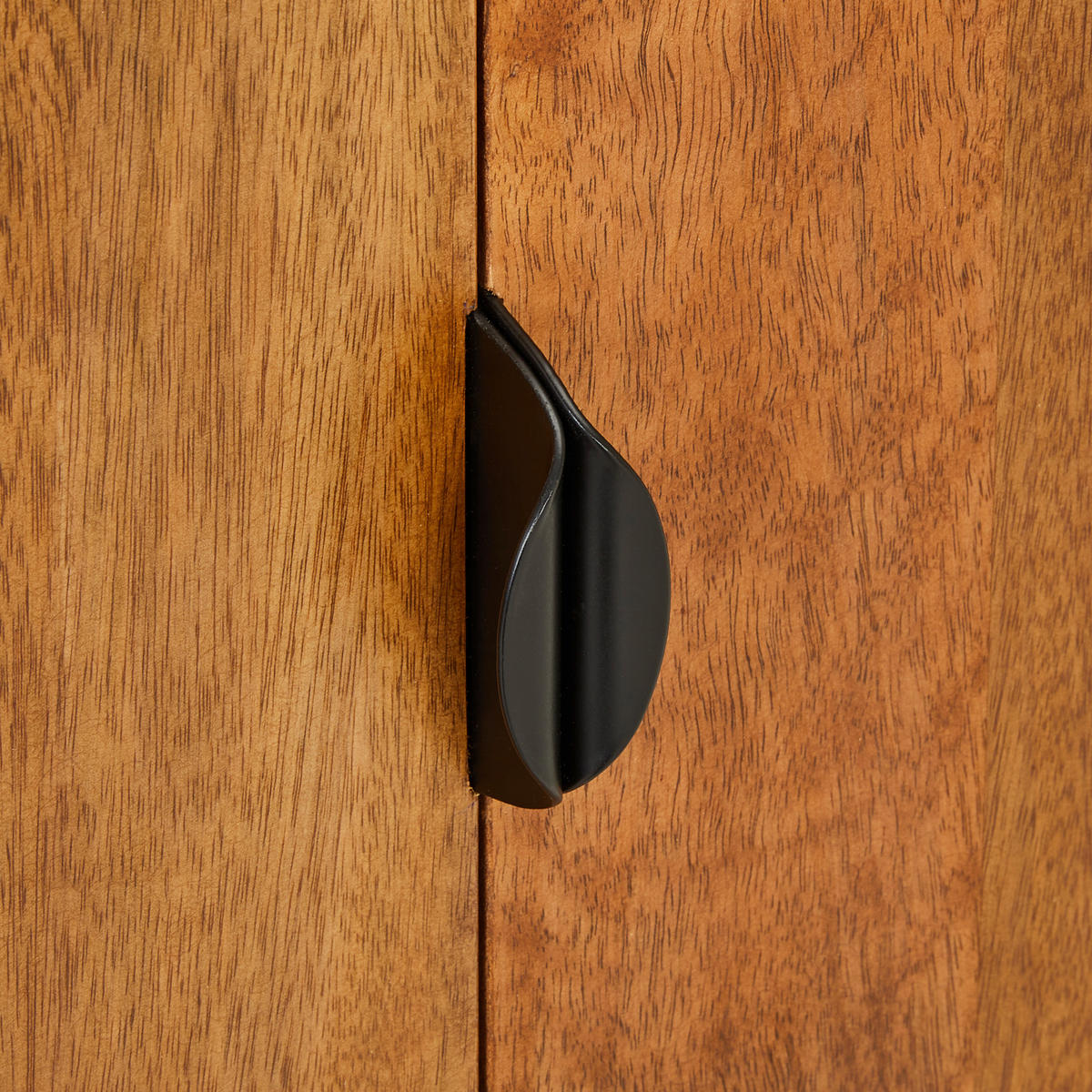 HIGHBOARD  in 120/140/40 cm  - Schwarz/Honig, LIFESTYLE, Holz/Metall (120/140/40cm) - MID.YOU