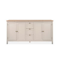 SIDEBOARD  180/90/40 cm 3 Schublade(n)  - Kaschmir/Eiche Artisan, Konventionell, Holzwerkstoff/Metall (180/90/40cm) - MID.YOU