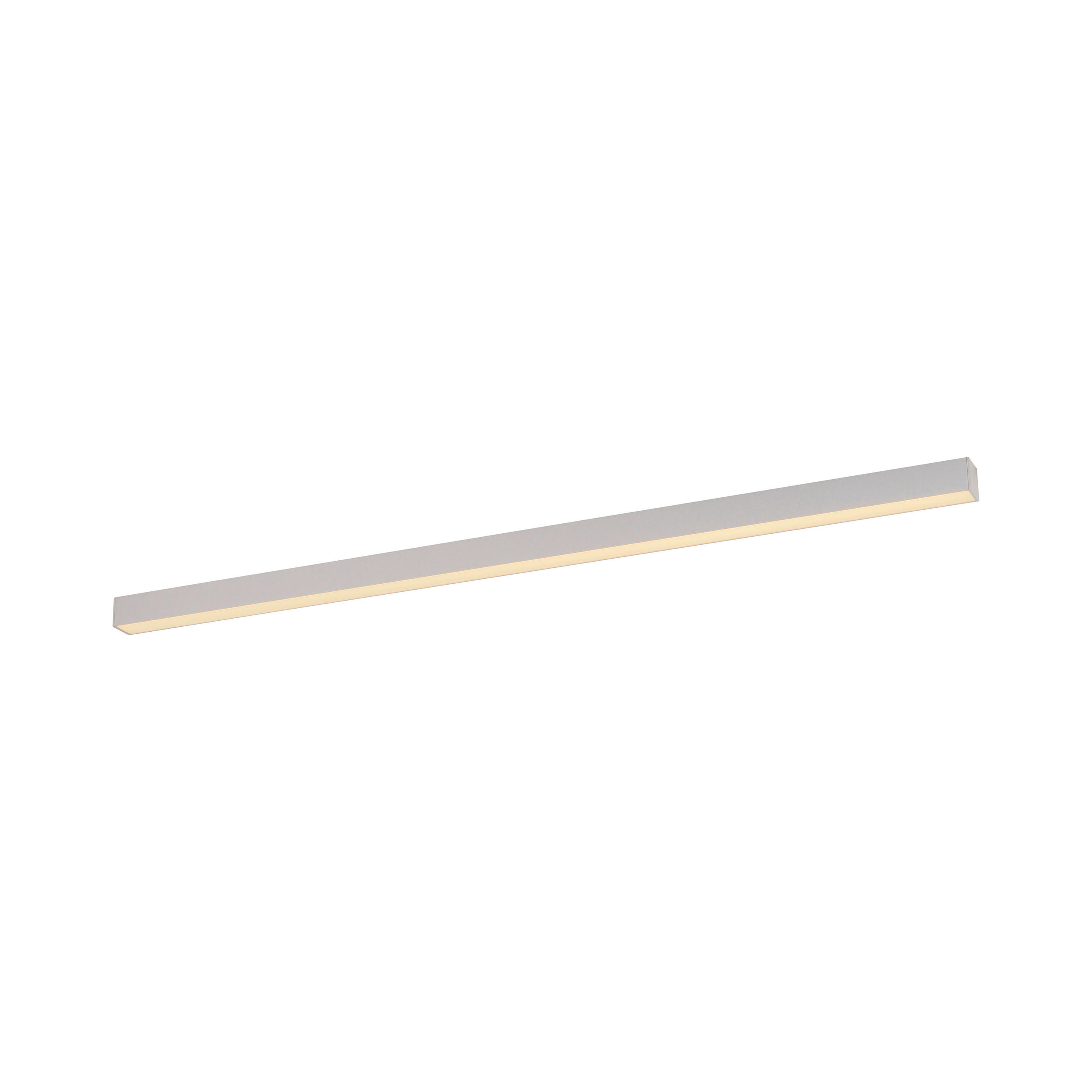 LED-DECKENLEUCHTE Pure Lines Straight 110/3.8/3.9 cm   - Weiß, Design, Kunststoff/Metall (110/3.8/3.9cm) - Neuhaus PURE