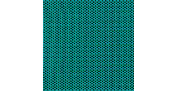 ECKSOFA in Struktur Türkis  233/313 cm  - Türkis/Schwarz, Design, Kunststoff/Textil (233/313cm) - Emilio Belluti