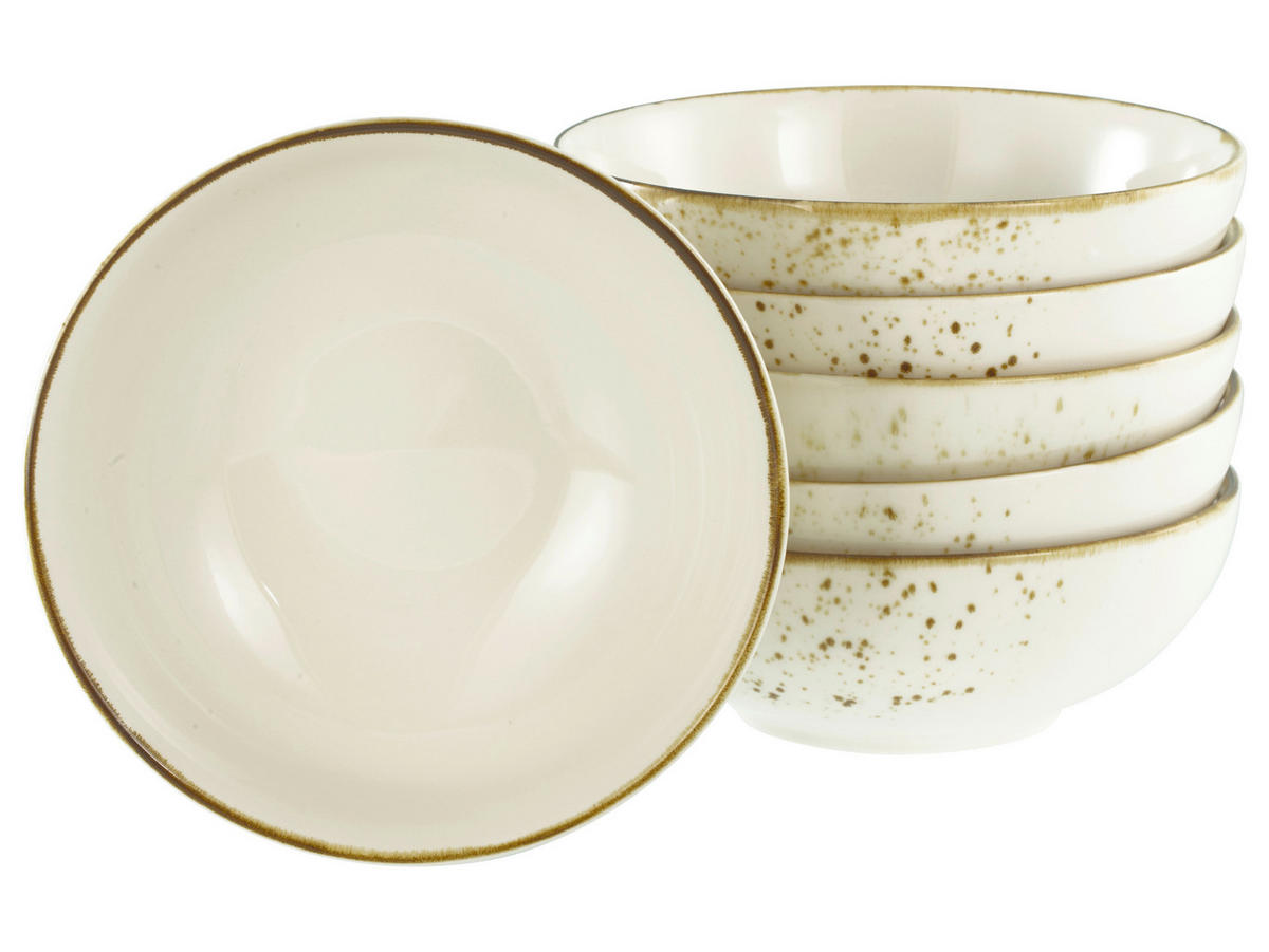 MÜSLISCHALE Nature Collection Creme  - Creme, Basics, Keramik (16,5/6cm) - Creatable