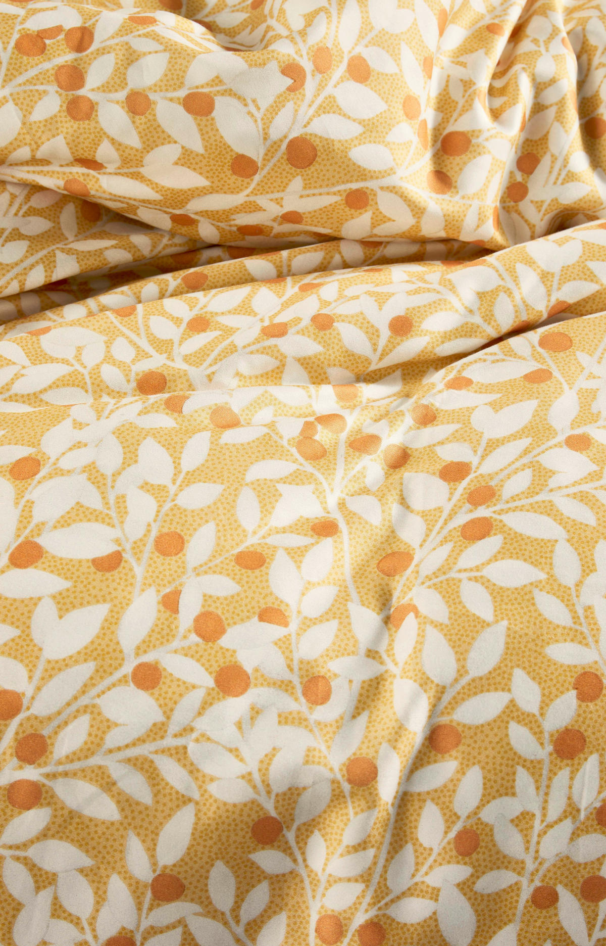 BETTWÄSCHE LENTHE Satin  - Gelb, Basics, Textil (155/220cm) - Essenza