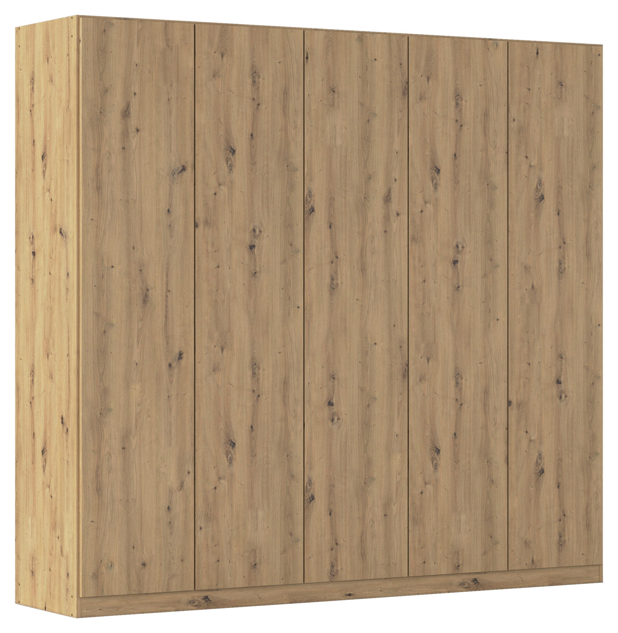 FALTTÜRENSCHRANK 226/210/54 cm 3-türig Eiche Artisan  - Eiche Artisan, Holzwerkstoff (226/210/54cm) - Rauch Möbel