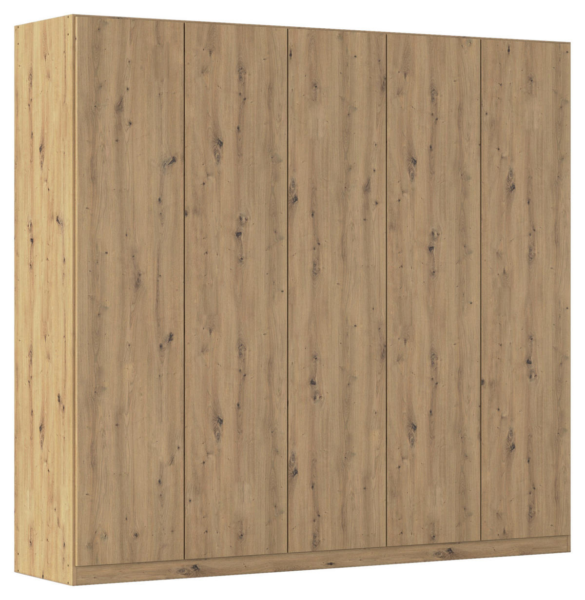 FALTTÜRENSCHRANK 226/210/54 cm 3-türig Eiche Artisan  - Eiche Artisan, Holzwerkstoff (226/210/54cm) - Rauch Möbel