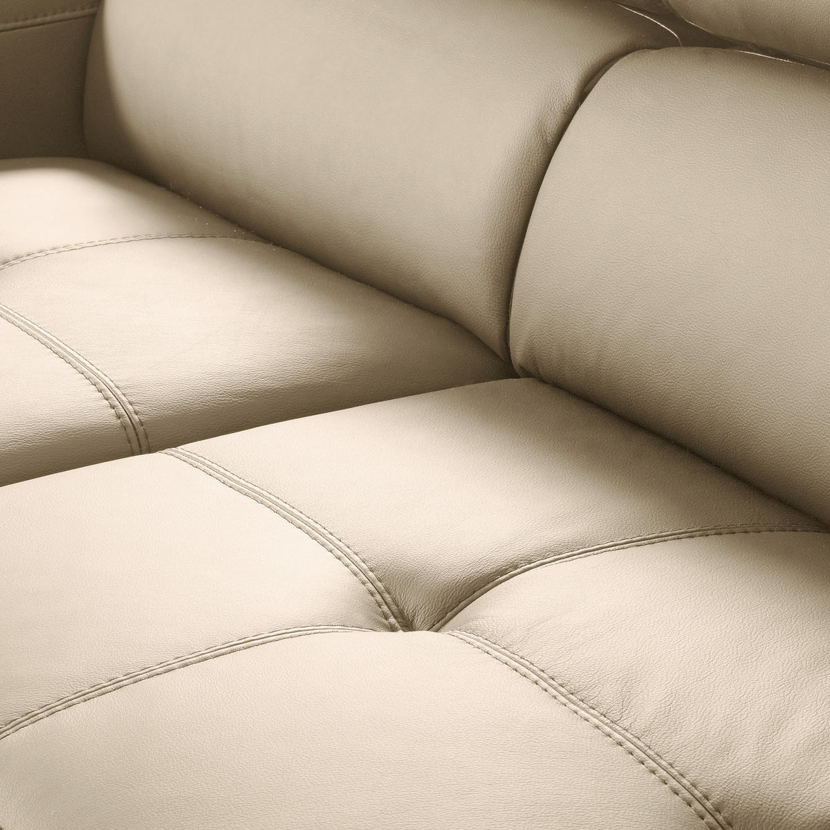 ECKSOFA  in Lederlook Echtleder Grau  - Schwarz/Grau, Design, Leder/Textil (173/247cm) - Livetastic