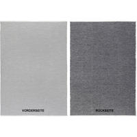 FLACHWEBETEPPICH 120/170 cm Grau  - Grau, Design, Textil (120/170cm) - Novel