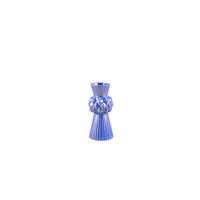 DEKOVASE  - Blau, Basics, Keramik (13/13/28,5cm)