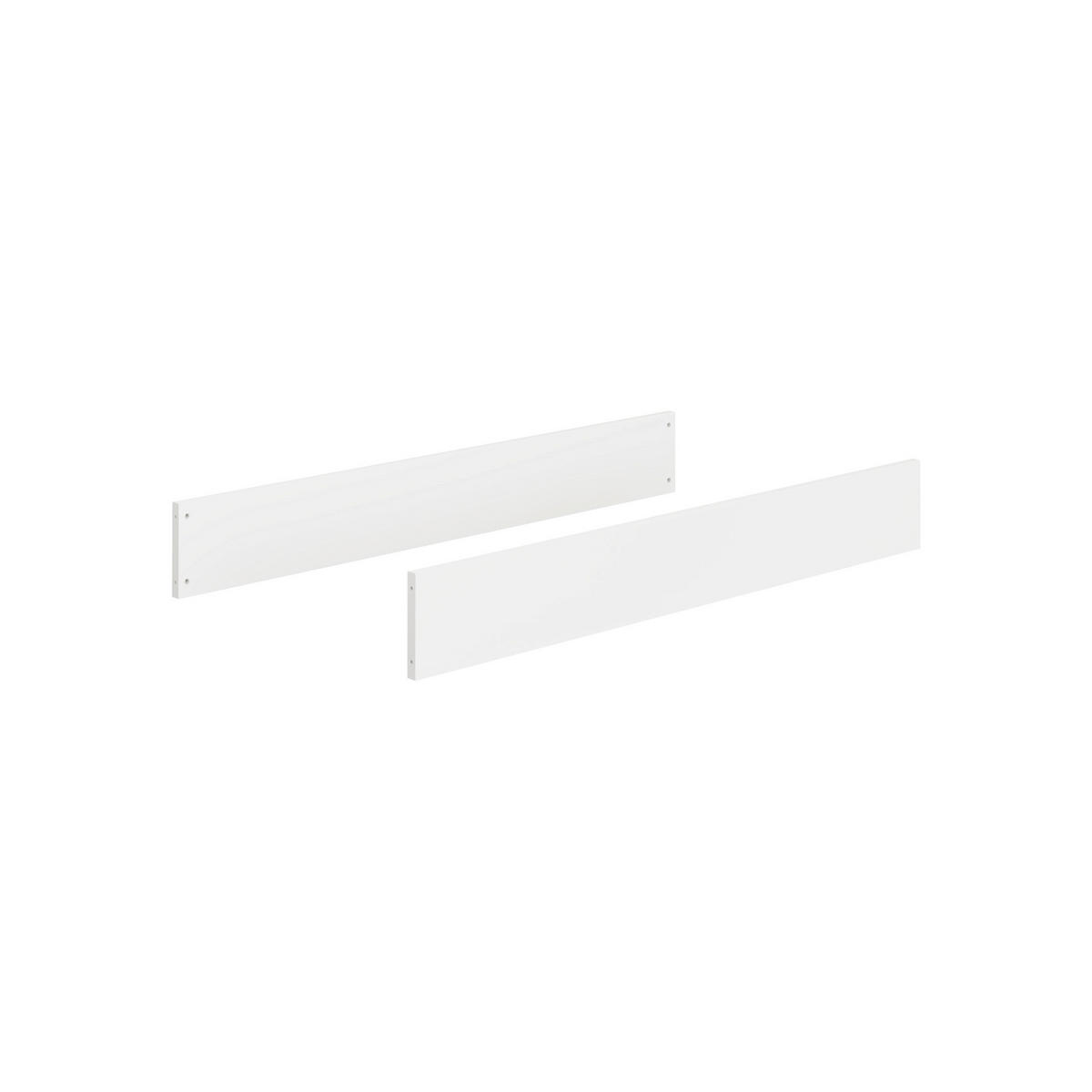 FELSZERELHETŐ OLDALLAPOK Lieven  - fehér, Basics, faalapú anyag (139,0/18,4/1,8cm) - Paidi