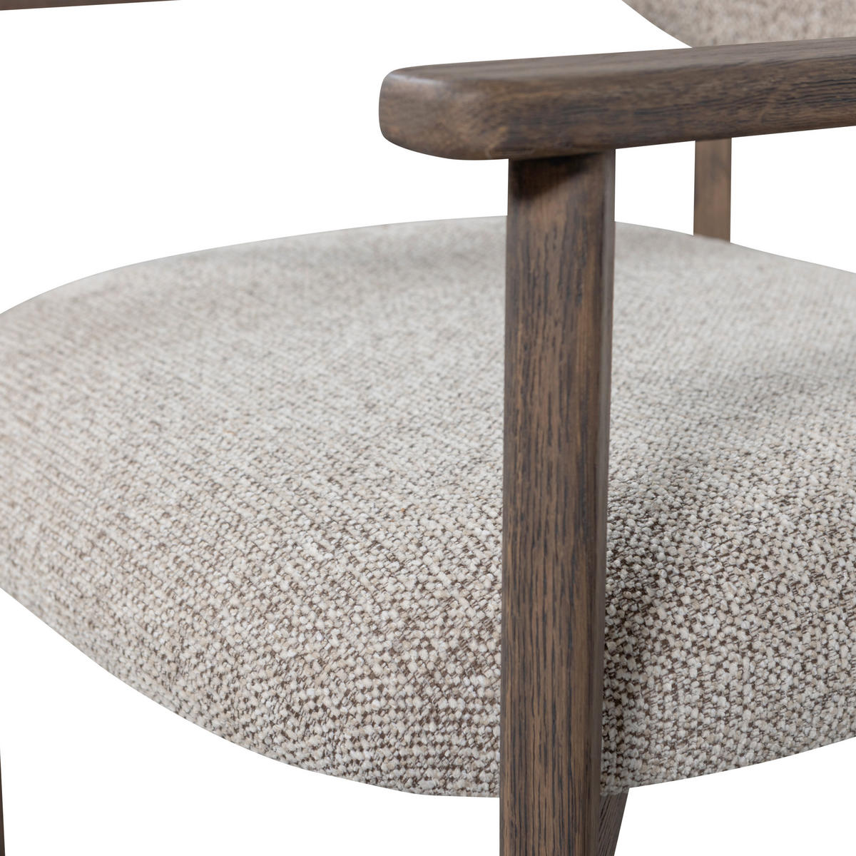 SESSEL in Webstoff Braun  - Braun, Design, Holz/Textil (68/76/75cm) - Livetastic