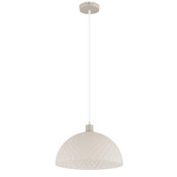 HÄNGELEUCHTE 35/120 cm  - Sandfarben/Champagner, Design, Glas/Kunststoff (35/120cm) - Globo