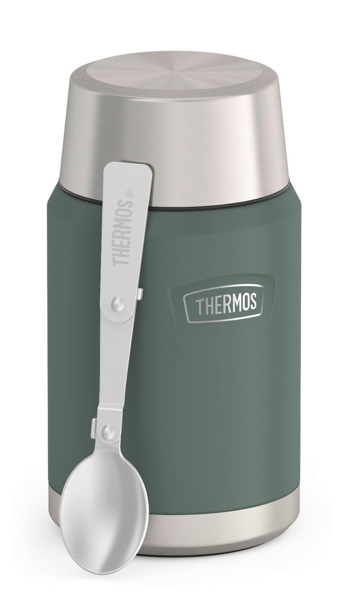 ISOLIERSPEISEGEFÄSS ICON 0,71 L  - Dunkelgrün, Basics, Metall (0,71l) - Thermos