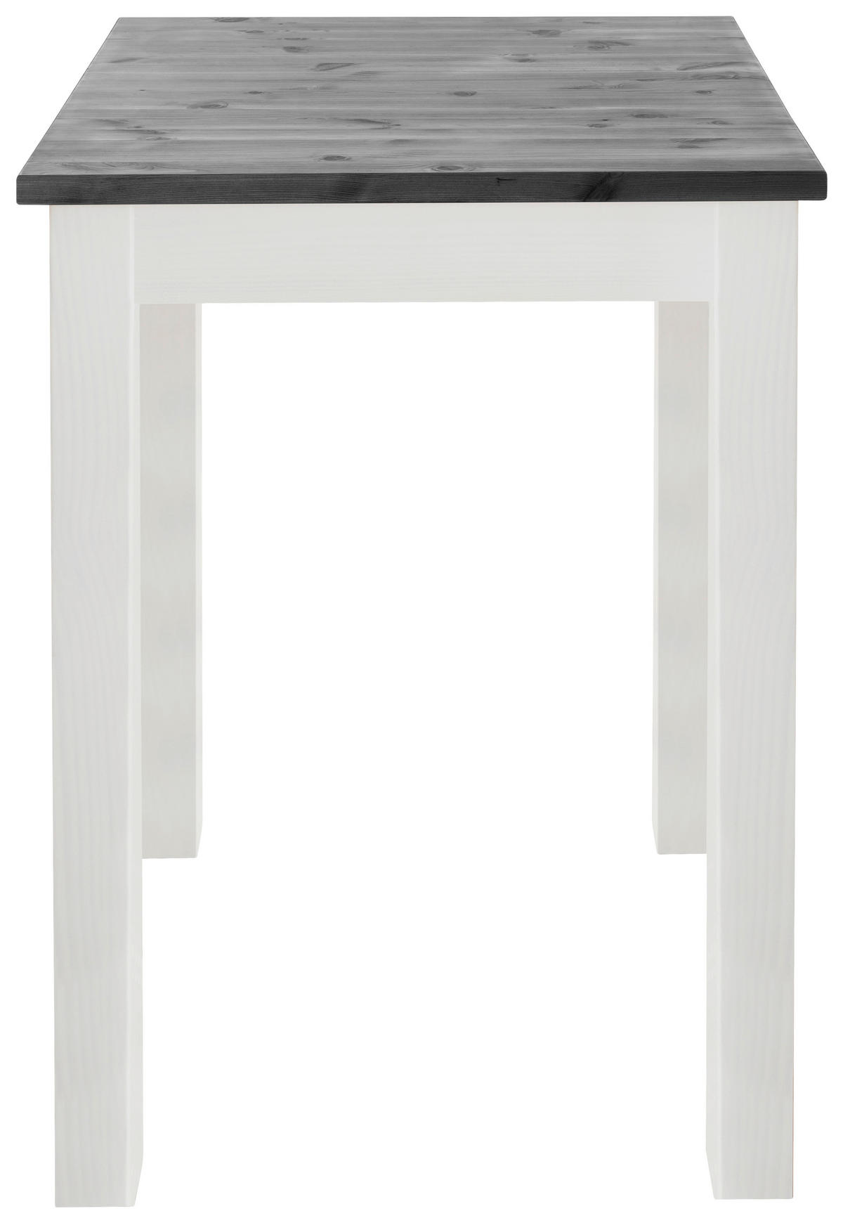 BARTISCH  - Weiß/Grau, ROMANTIK / LANDHAUS, Holz (78/78/103cm) - Boxxx