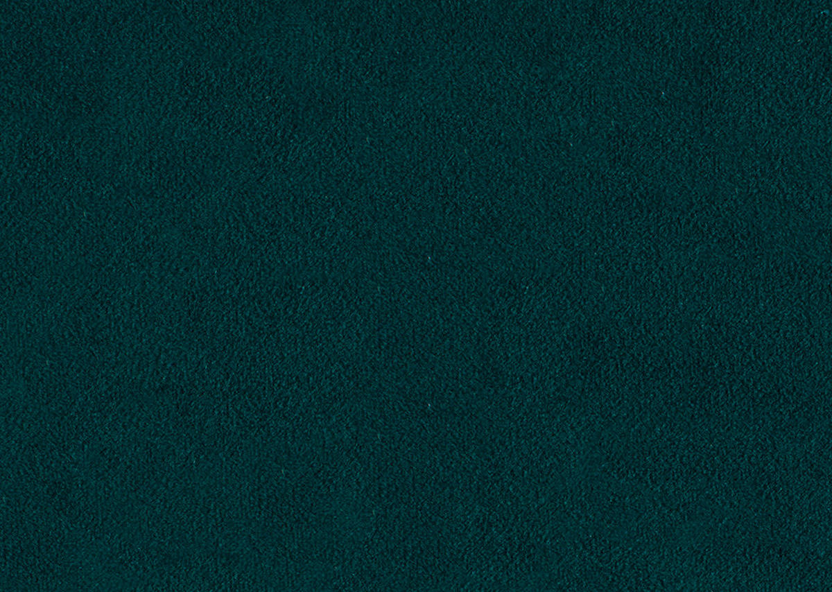 ECKSOFA in Velours Petrol  179/306 cm  - Petrol/Schwarz, Design, Textil/Metall (179/306cm) - Beldomo System