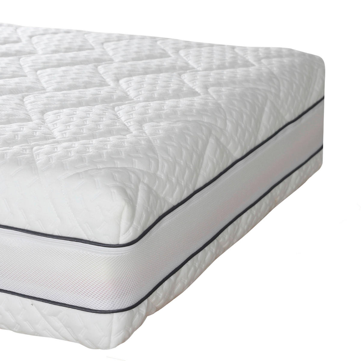 WENDEMATRATZE 140/200 cm Höhe ca. 24 cm  - KONVENTIONELL, Textil (140/200cm) - Sleeptex