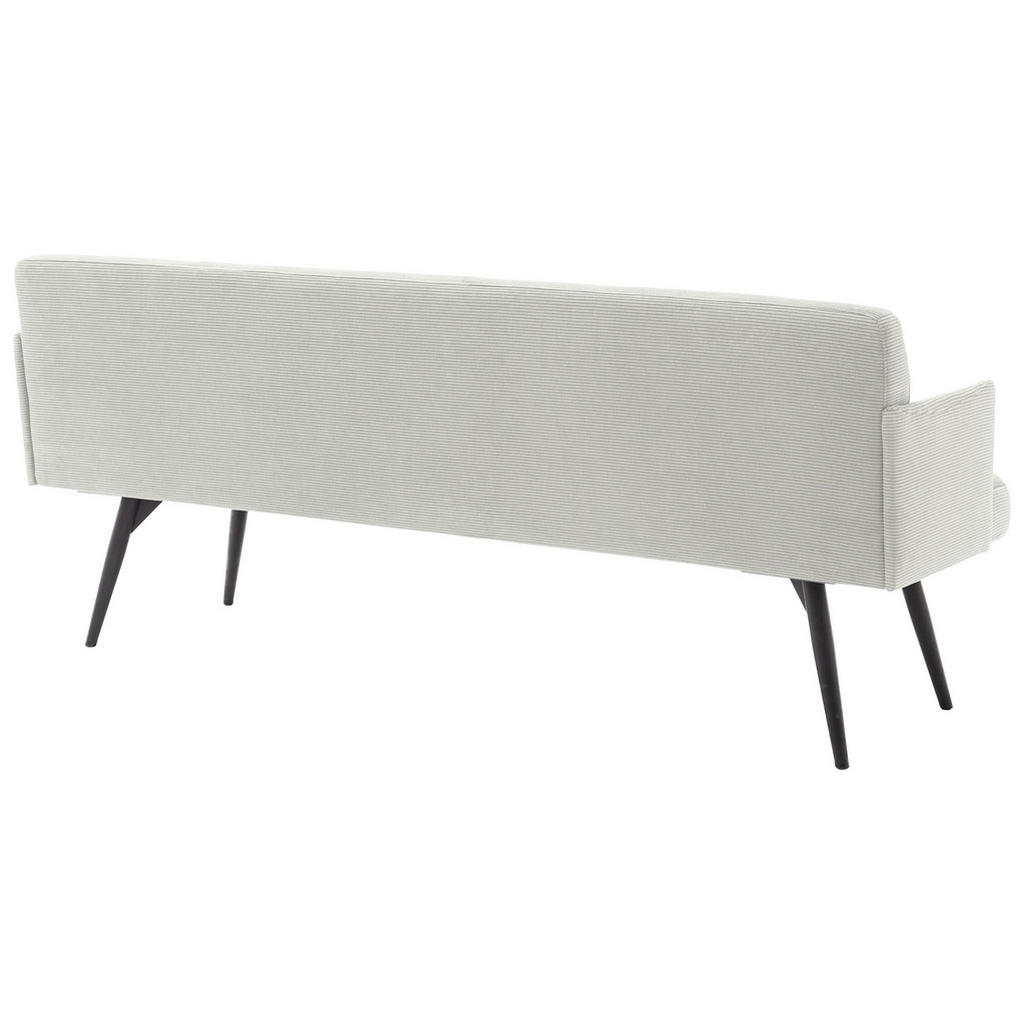 Thumbnail - Johann Jakob Sitzbank, Hellgrau, Textil, 2-Sitzer, 206x85x69 cm, Goldenes M, Oeko-Tex® Standard 100, DGM-Klimapakt, DGM-...
