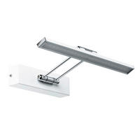 BILDERLEUCHTE 29/4,6/4,6 cm   - Chromfarben/Weiß, Basics, Metall (29/4,6/4,6cm) - Paulmann