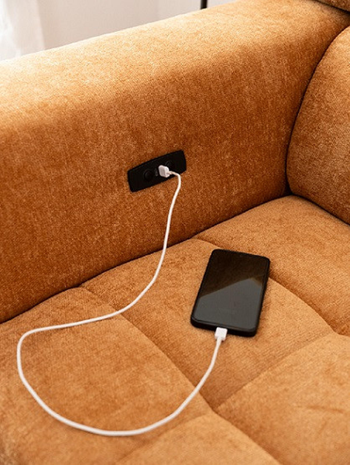 SAROKGARNITÚRA textil sárga  - sárga/fekete, Basics, textil/fém (293/201cm) - Xora