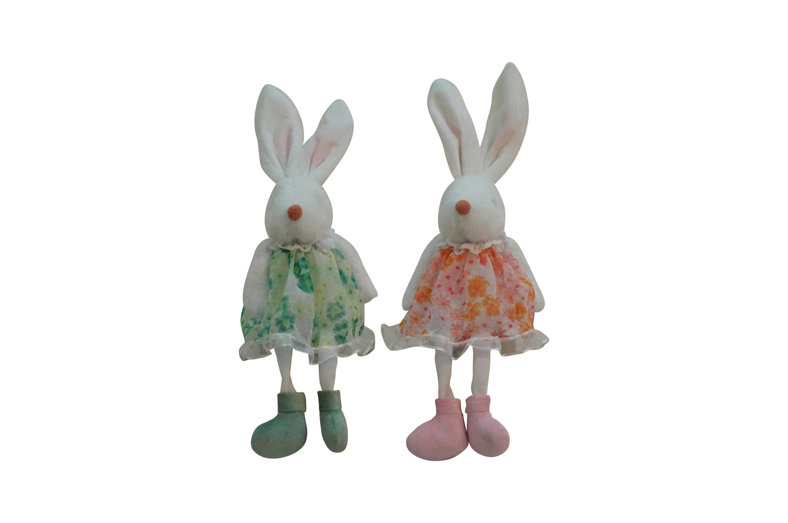 DEKOHASE - Pink/Orange, LIFESTYLE, Textil/Stein (15/44/10cm)