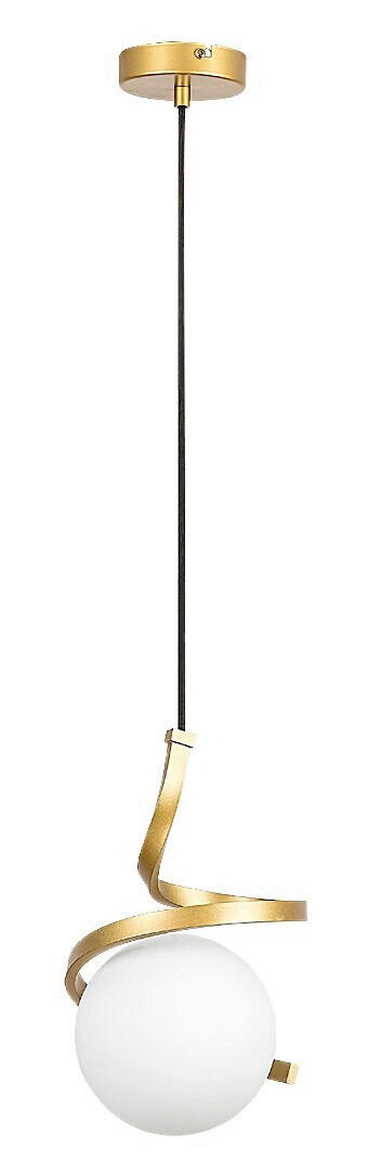 SVJETILJKA VISEĆA  15/150 cm      Sarabi  - bijela/zlatne boje, Design, staklo/metal (15/150cm)