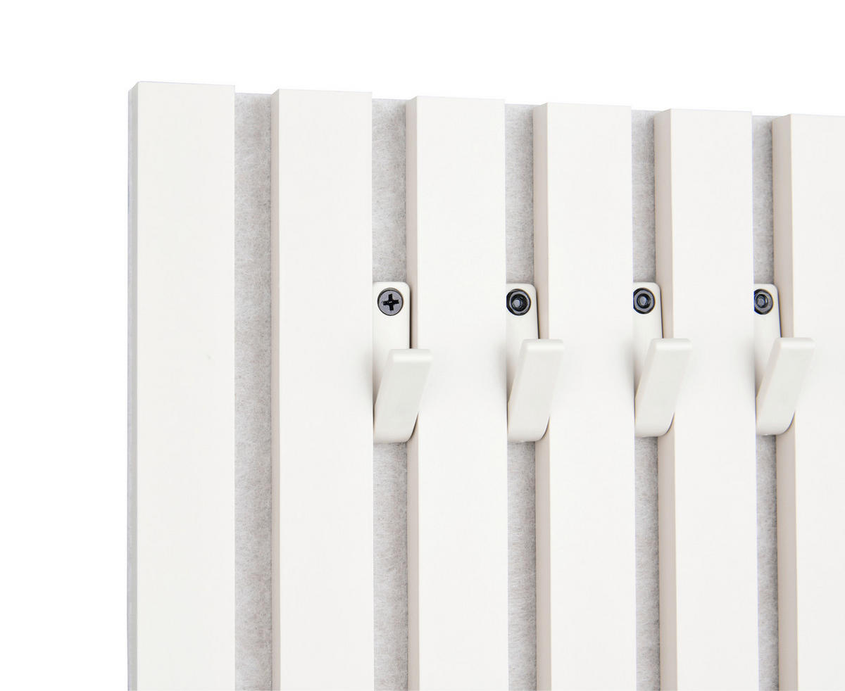 SCHLÜSSELBOARD furniert Sandfarben  - Sandfarben, MODERN, Holzwerkstoff/Textil (30,6/20/1,7cm)