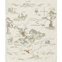 FOTOTAPETE  - Schwarz/Braun, Trend, Textil (200/240cm) - Xora