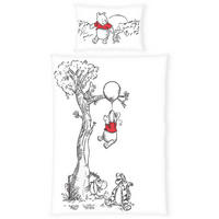 BABYBETTWÄSCHESET 100/135 cm  - Weiss/Rot, Konventionell, Textil (100/135cm) - Disney