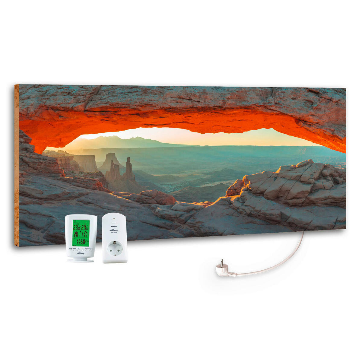 INFRAROT-HEIZPANEEL MONTAIN Mountain  - MODERN, Stein (40/100/2cm) - marmony