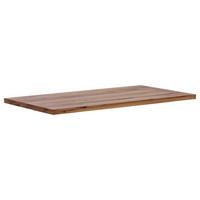 TISCHPLATTE Eiche massiv Eichefarben  - Eichefarben, Design, Holz (280/100/6cm) - Waldwelt