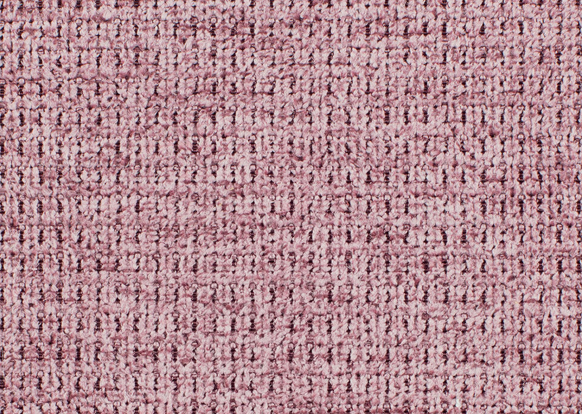 ECKSOFA Altrosa Flachgewebe  - Schwarz/Altrosa, KONVENTIONELL, Textil/Metall (180/295cm) - Carryhome