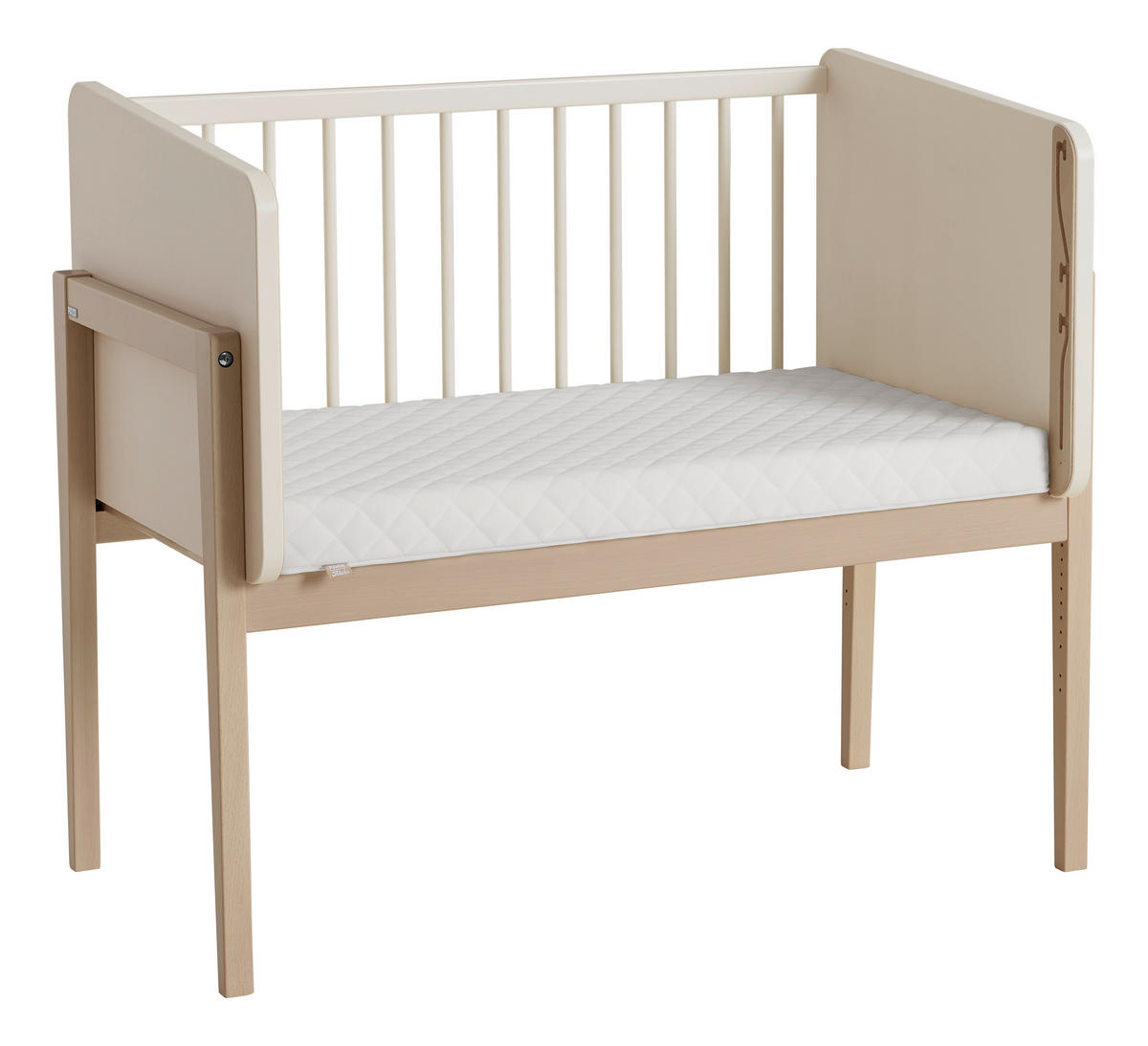 KINDERMATRATZE Little Cloud, Höhe ca. 7 cm  - Weiß, Basics, Textil (89/50/7cm) - Paidi