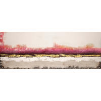 ÖLGEMÄLDE Abstraktes 150/55 cm  - Multicolor, Design, Holzwerkstoff/Textil (150/55cm) - Monee