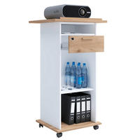 STEHPULT 60/50/108,3 cm  - Honigeiche/Weiß, MODERN, Holzwerkstoff (60/50/108,3cm) - MID.YOU