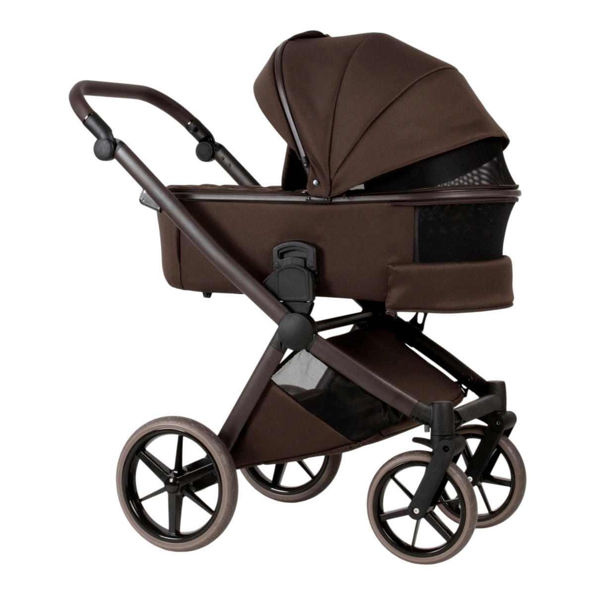 KINDERWAGENSET  - Braun, Trend, Kunststoff/Textil (100/59/106cm) - Jimmylee