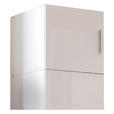 AUFSATZSCHRANK 40/40/54 cm  in  - Chromfarben/Weiß, KONVENTIONELL, Holzwerkstoff/Kunststoff (40/40/54cm) - Xora
