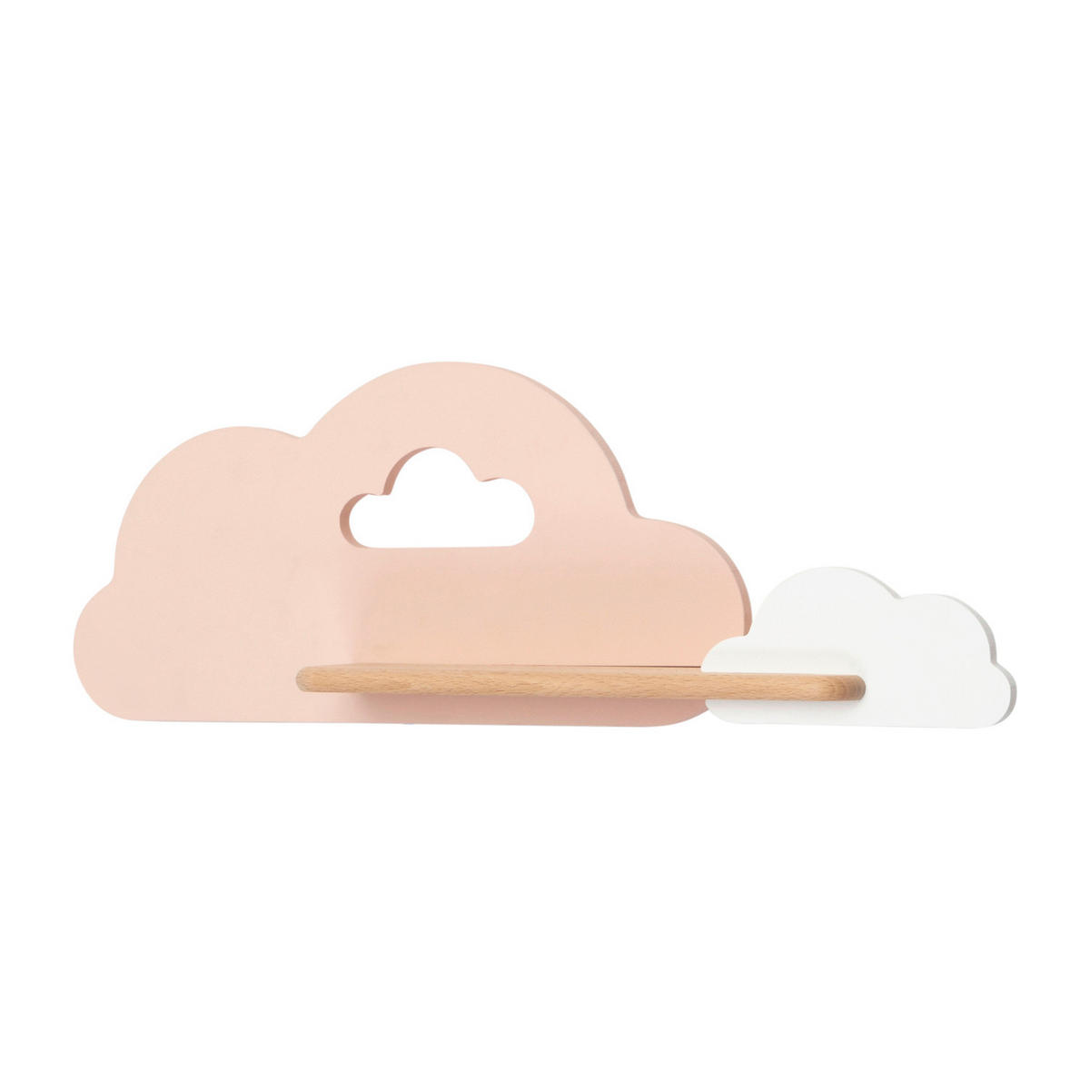 KINDERWANDLEUCHTE 53/12/18.5 cm   - Pink/Weiß, Basics, Holz/Holzwerkstoff (53/12/18.5cm)