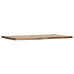 TISCHPLATTE Sheeshamfarben   - Sheeshamfarben, Design, Holz (200/100/5cm) - Landscape