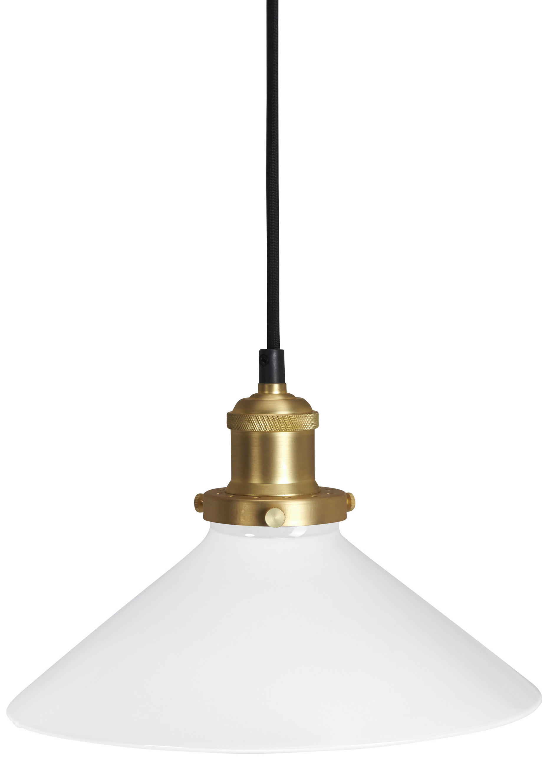 HÄNGELEUCHTE PR Home August 24,5/16/24,5 cm   - Weiß, KONVENTIONELL, Glas (24,5/16/24,5cm)