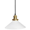 HÄNGELEUCHTE PR Home August 24,5/16/24,5 cm   - Weiß, KONVENTIONELL, Glas (24,5/16/24,5cm)