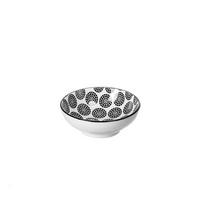 MISKA, keramika, 8 cm  - čierna/biela, Trend, keramika (8cm) - Ritzenhoff Breker