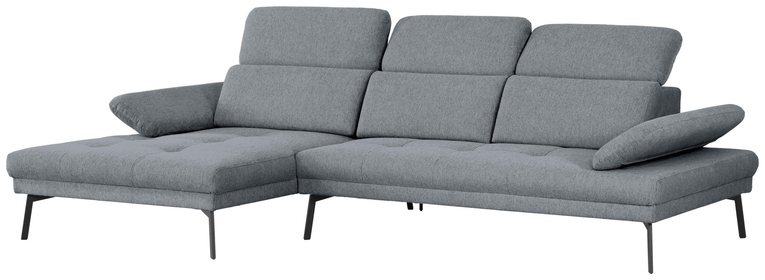 Xora Ecksofa More_LZ Dunkelgrau 296x188 cm