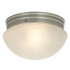 TAKLAMPA 24/14,5 cm  - vit/silver, Klassisk, metall/glas (24/14,5cm)