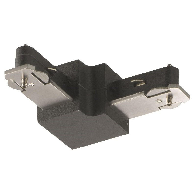 SCHIENENSYSTEM-VERBINDER m6 HV Track 6   - Schwarz, Basics, Metall (6,5/2,2cm) - Fischer & Honsel