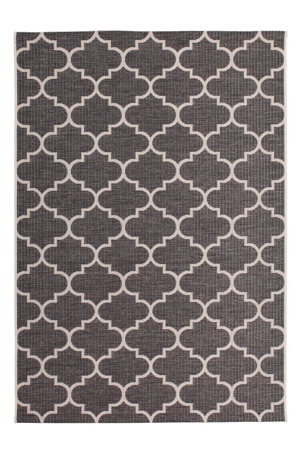 RAVNO TKANI TEPIH  siva     - siva, Osnovno, tekstil/plastika (160/230cm)