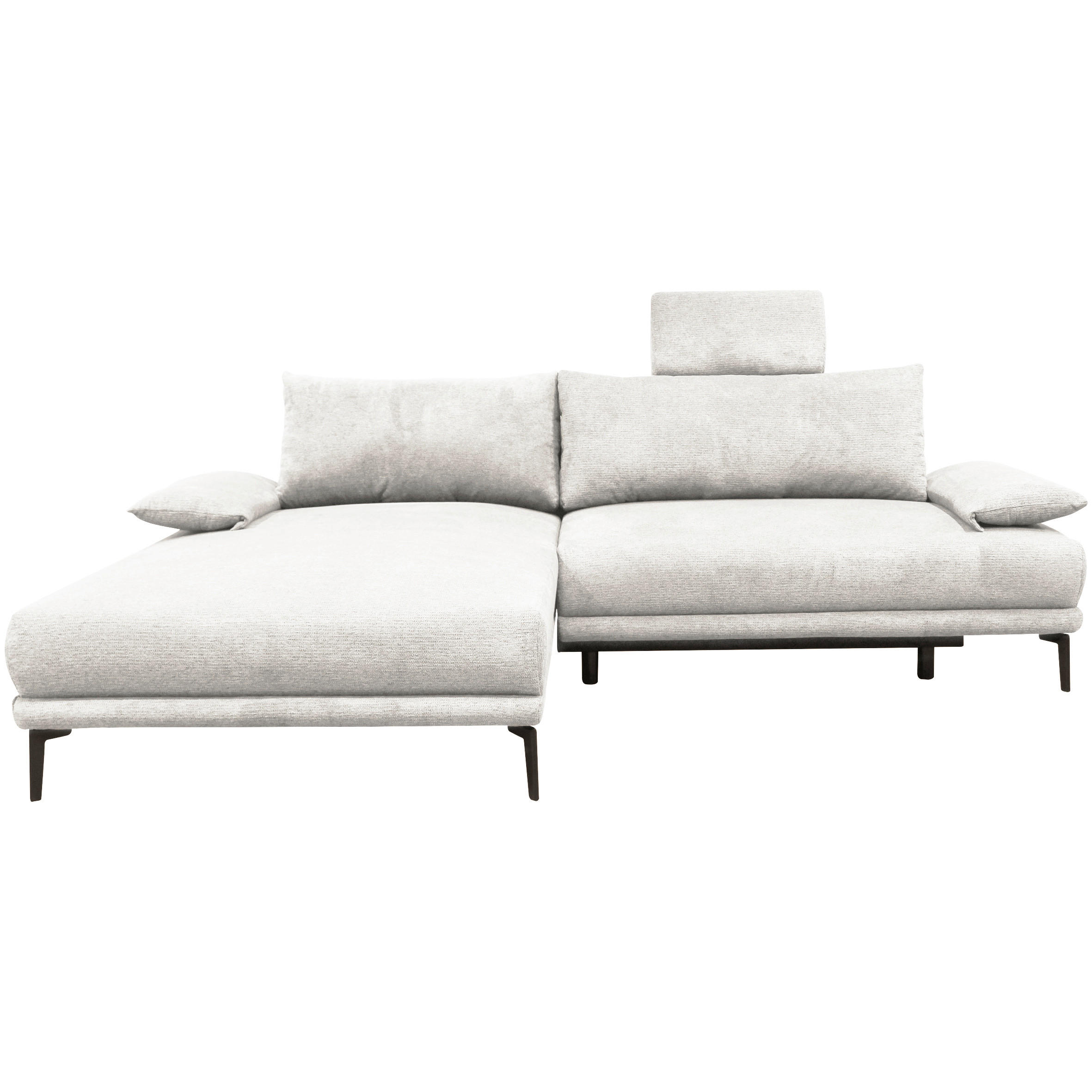 MID.YOU ROHOVÁ SEDAČKA, textil, bílá